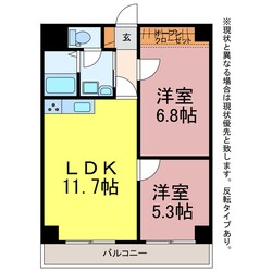 TENOHA TOYOHASHIの物件間取画像